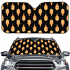 Buddha Pattern Print Car Windshield Sun Shade