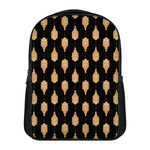 Buddha Pattern Print Casual Backpack