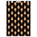 Buddha Pattern Print Curtain