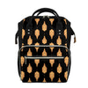 Buddha Pattern Print Diaper Bag