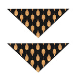 Buddha Pattern Print Dog Bandana