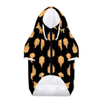 Buddha Pattern Print Dog Zip Up Hoodie
