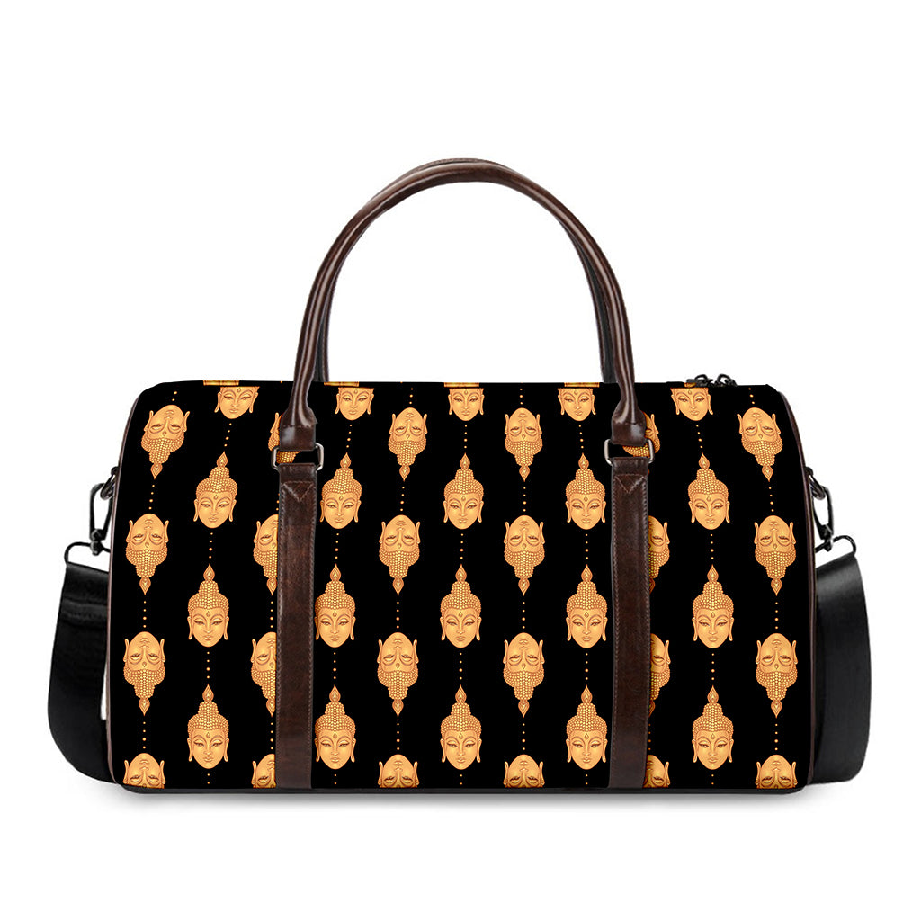 Buddha Pattern Print Duffle Bag