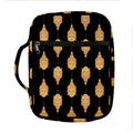 Buddha Pattern Print Front Pocket Bible Bag