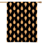 Buddha Pattern Print House Flag