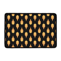Buddha Pattern Print Kitchen Mat