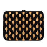 Buddha Pattern Print Laptop Sleeve