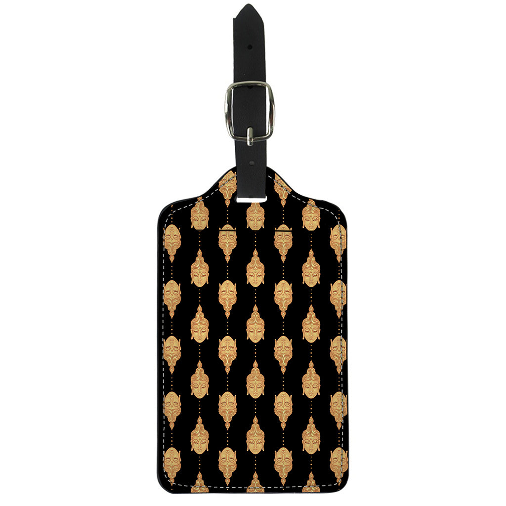 Buddha Pattern Print Luggage Tag