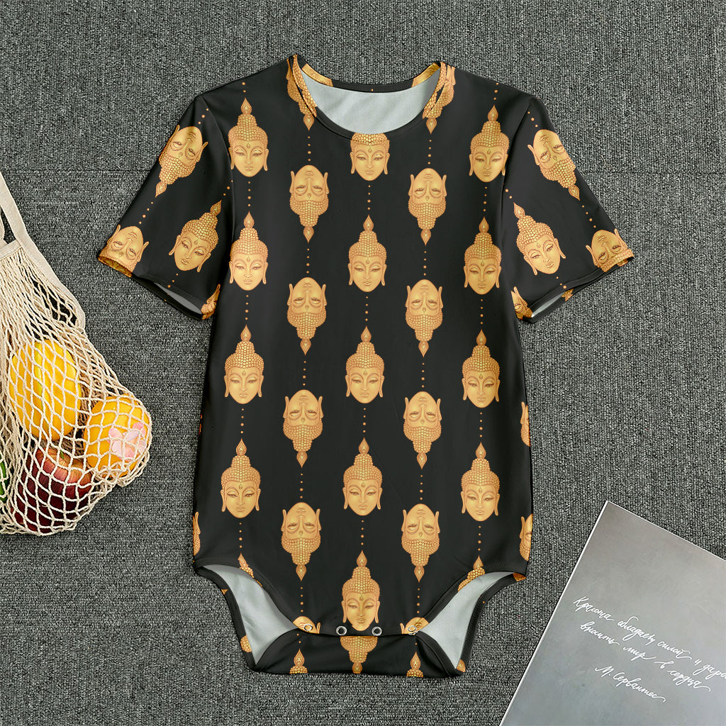 Buddha Pattern Print Men's Bodysuit