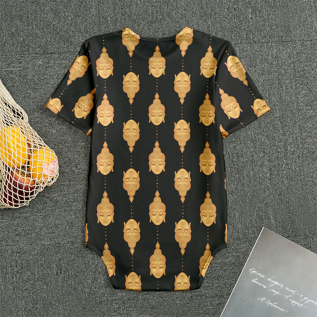 Buddha Pattern Print Men's Bodysuit