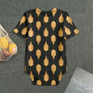 Buddha Pattern Print Men's Bodysuit