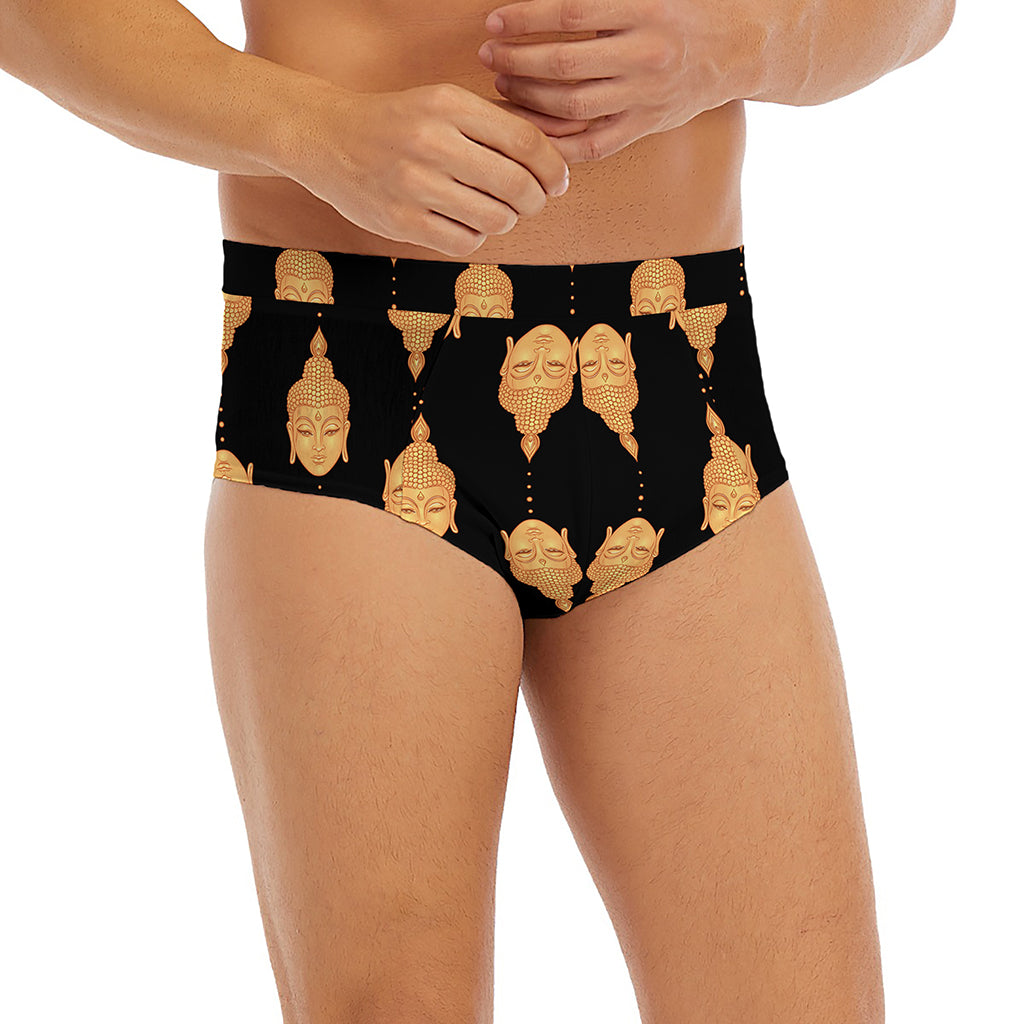 Buddha Pattern Print Men's Briefs