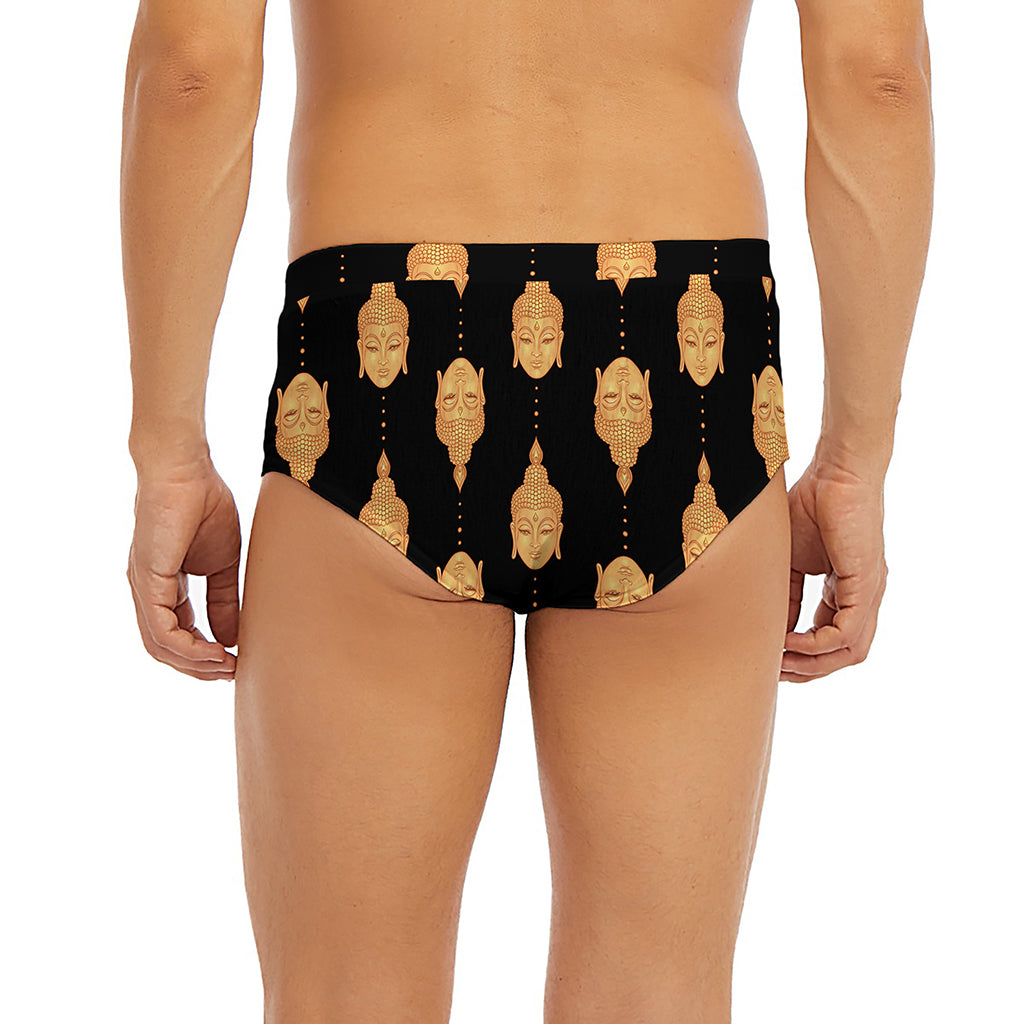 Buddha Pattern Print Men's Briefs