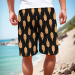 Buddha Pattern Print Men's Cargo Shorts