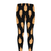 Buddha Pattern Print Men's leggings