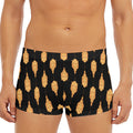 Buddha Pattern Print Men's Short Boxer Briefs