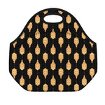 Buddha Pattern Print Neoprene Lunch Bag