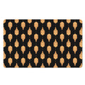 Buddha Pattern Print Polyester Doormat