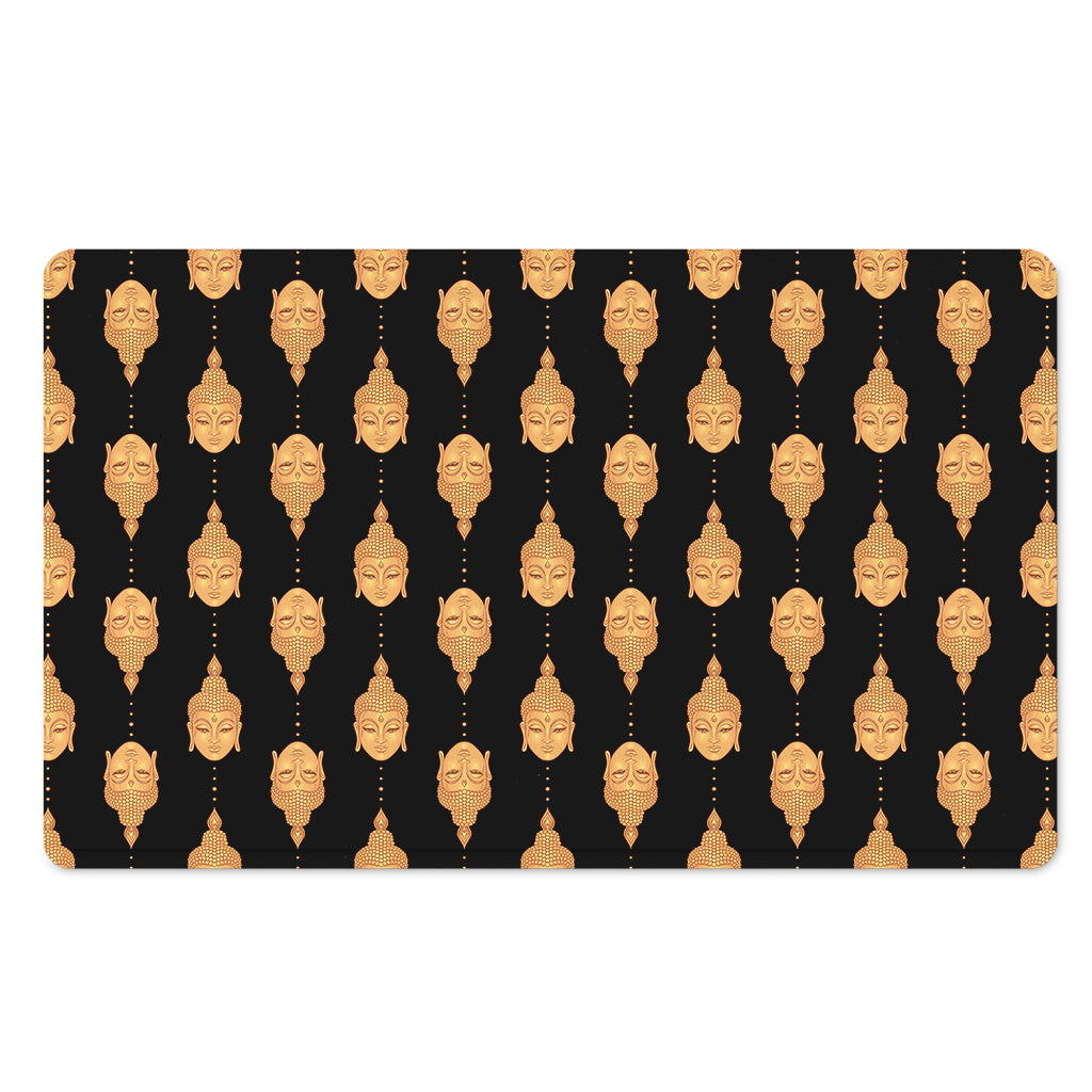 Buddha Pattern Print Polyester Doormat