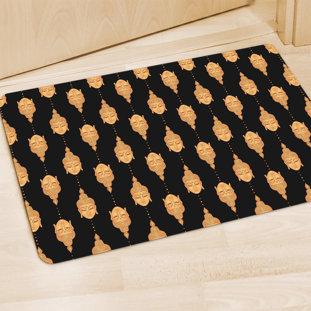 Buddha Pattern Print Polyester Doormat
