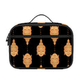 Buddha Pattern Print Portable Lunch Bag