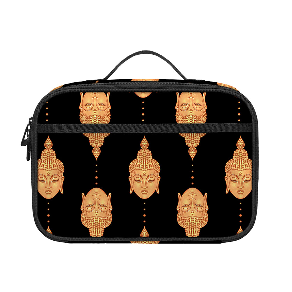 Buddha Pattern Print Portable Lunch Bag