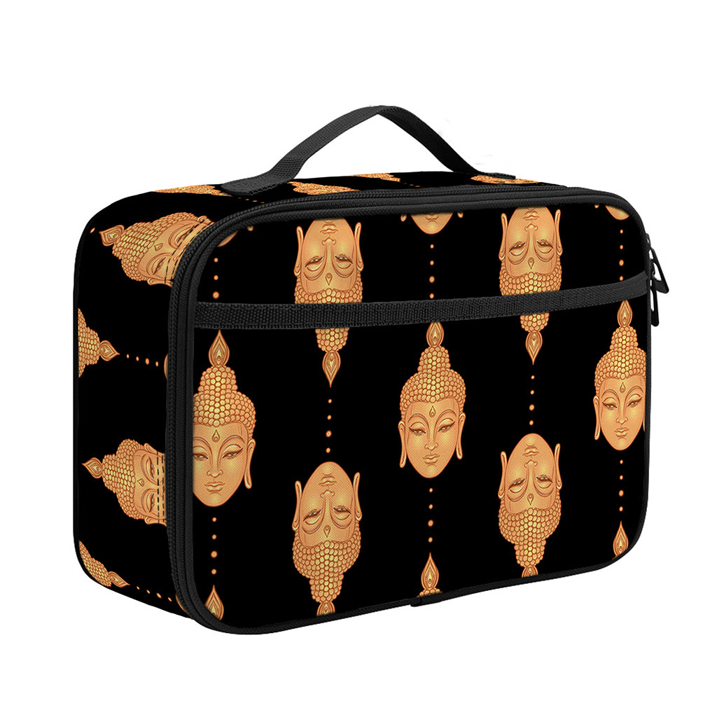 Buddha Pattern Print Portable Lunch Bag