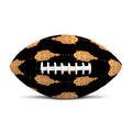 Buddha Pattern Print Rugby Ball
