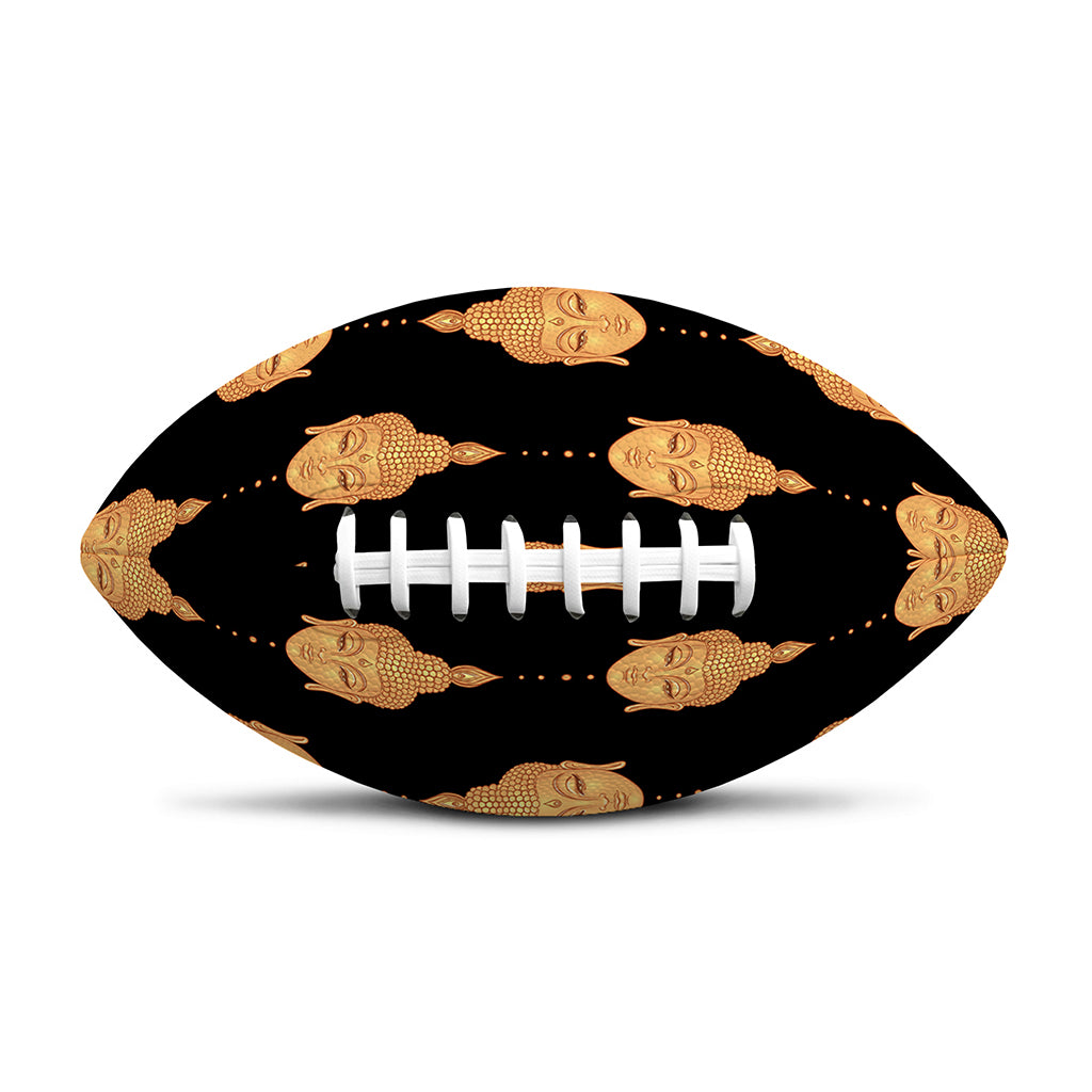 Buddha Pattern Print Rugby Ball