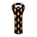 Buddha Pattern Print Single Neoprene Wine Tote