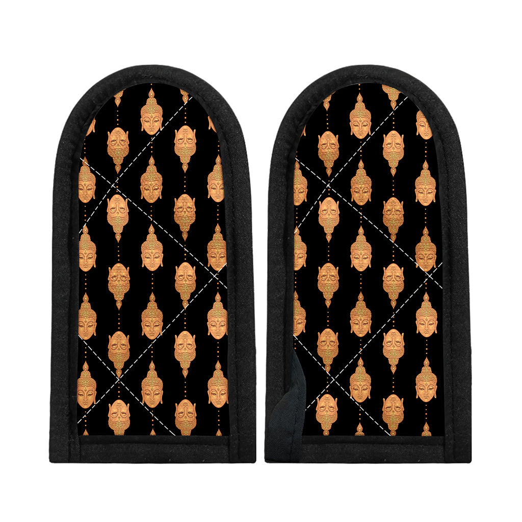 Buddha Pattern Print Skillet Handle Cover