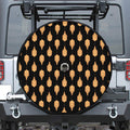 Buddha Pattern Print Tire Cover With Camera Hole