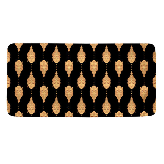 Buddha Pattern Print Towel