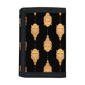 Buddha Pattern Print Trifold Wallet