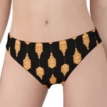 Buddha Pattern Print Women's Panties