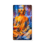 Buddha Statue Mandala Print Baby Crib Sheet
