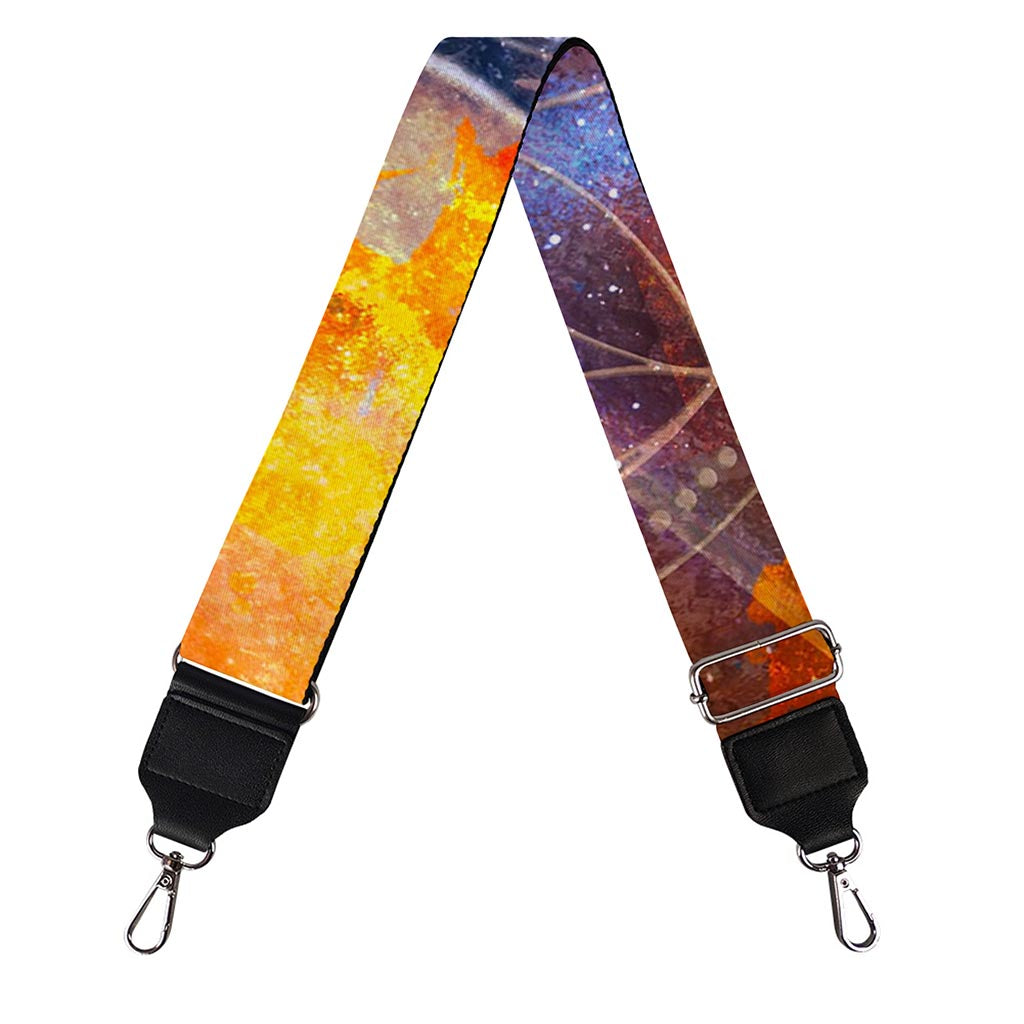 Buddha Statue Mandala Print Bag Strap