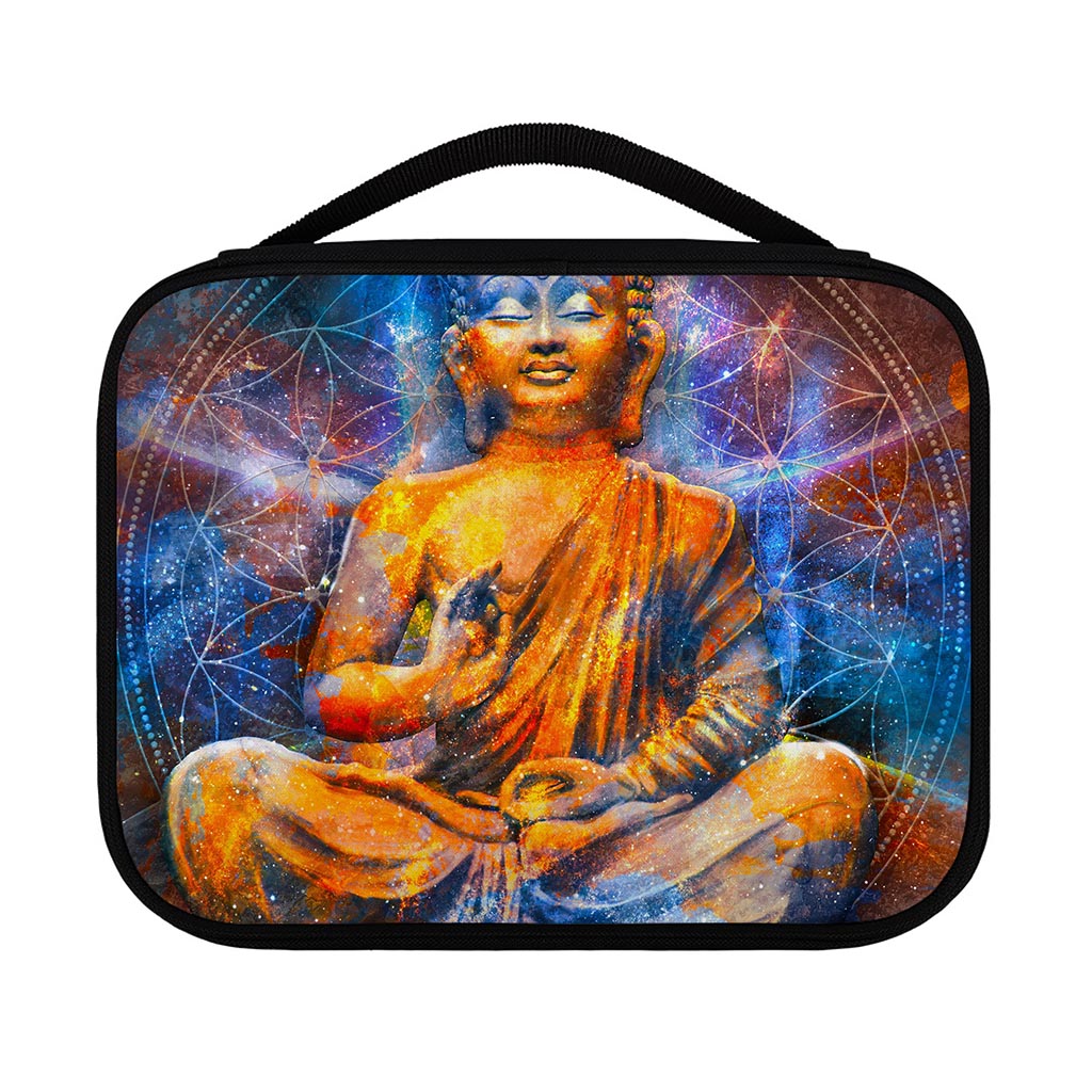 Buddha Statue Mandala Print Classic Bible Case