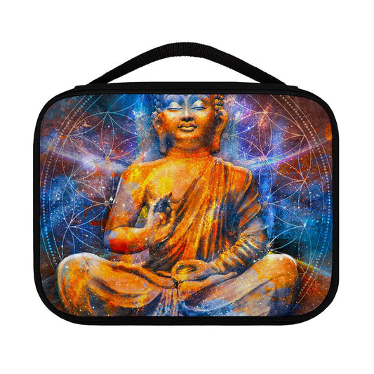 Buddha Statue Mandala Print Classic Bible Case