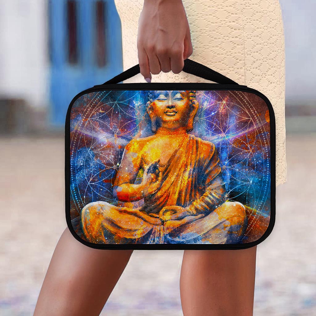 Buddha Statue Mandala Print Classic Bible Case