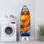 Buddha Statue Mandala Print Ironing Board Cover
