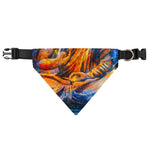 Buddha Statue Mandala Print Over The Collar Dog Bandana