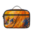 Buddha Statue Mandala Print Portable Lunch Bag