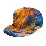 Buddha Statue Mandala Print Snapback Cap