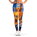 Buddha Statue Mandala Print Women's Leggings
