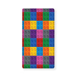 Building Blocks Toy Pattern Print Baby Crib Sheet