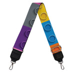 Building Blocks Toy Pattern Print Bag Strap