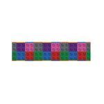 Building Blocks Toy Pattern Print Bed Runner