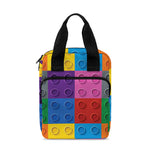 Building Blocks Toy Pattern Print Bible Tote Bag