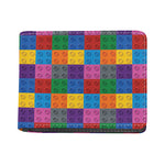 Building Blocks Toy Pattern Print Bifold Wallet
